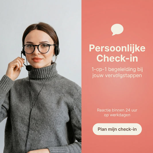 Persoonlijke Check-in – 1-op-1 begeleiding